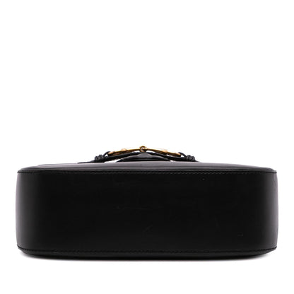 Gucci Medium Leather Web Crossbody