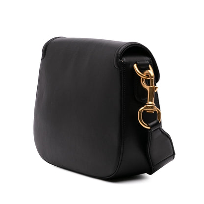 Gucci Medium Leather Web Crossbody