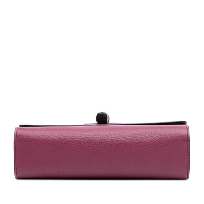 Gucci Medium Leather Miss Bamboo Crossbody