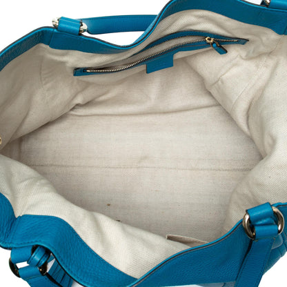 Gucci Medium Leather Soho Cellarius Tote