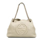 Gucci Medium Leather Soho Chain Tote