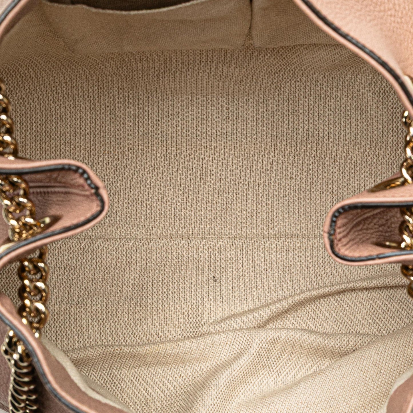 Gucci Medium Leather Soho Chain Tote