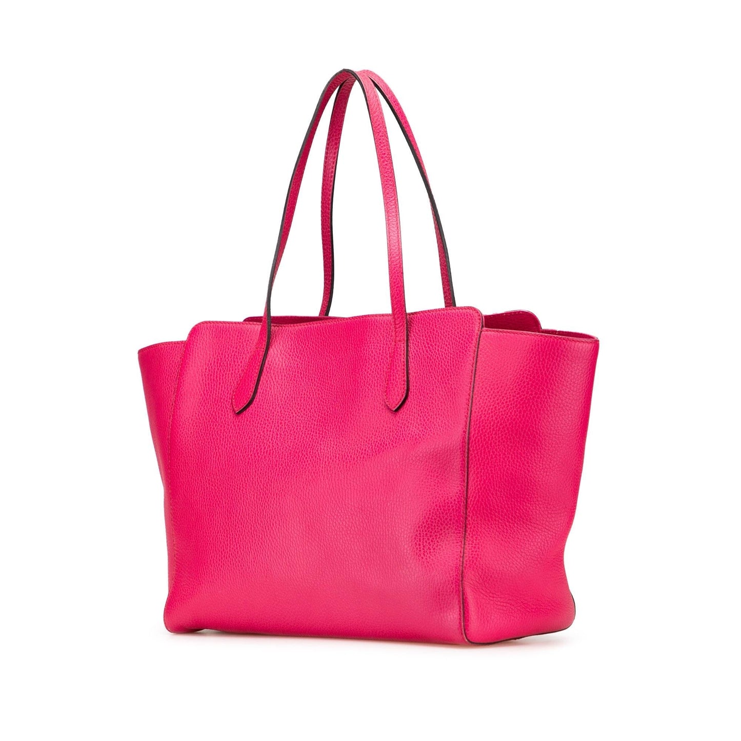 Gucci Medium Leather Swing Tote