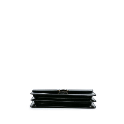 Gucci Medium Patent Dollar Interlocking G Crossbody (SHG-1j0vxX)