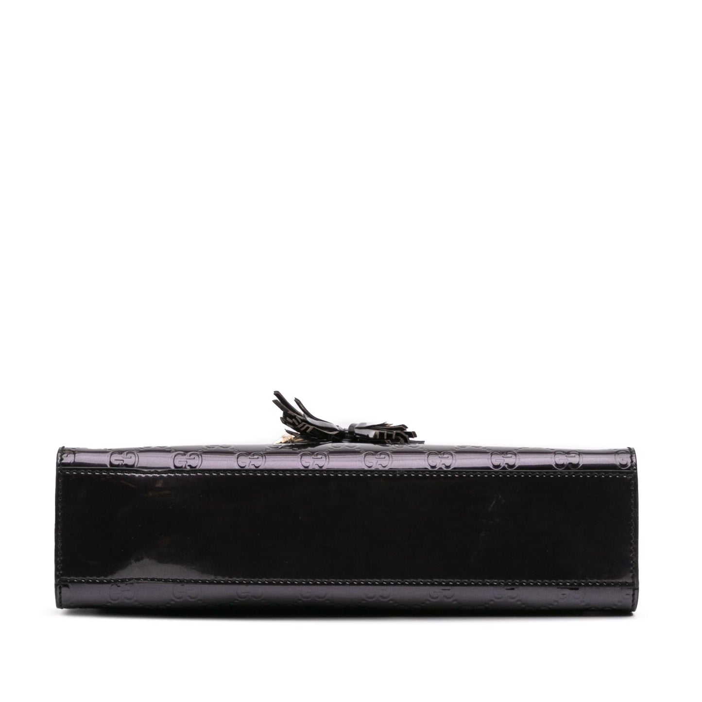 Gucci Medium Patent Guccissima Emily Shoulder Bag