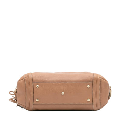 Gucci Medium Pebbled Calfskin Bella Shoulder Bag