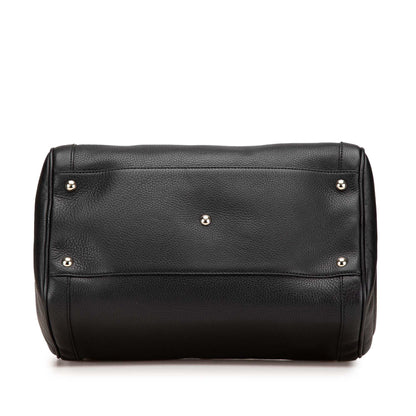 Gucci Medium Pebbled Calfskin Soho Boston Bag