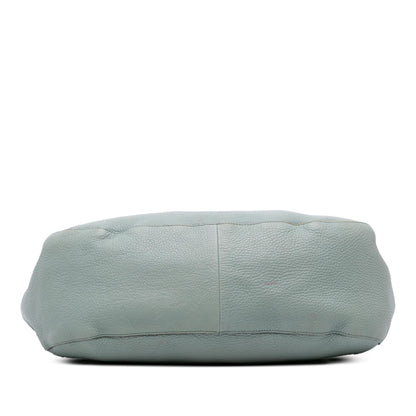 Gucci Medium Pebbled Calfskin Twill Tote