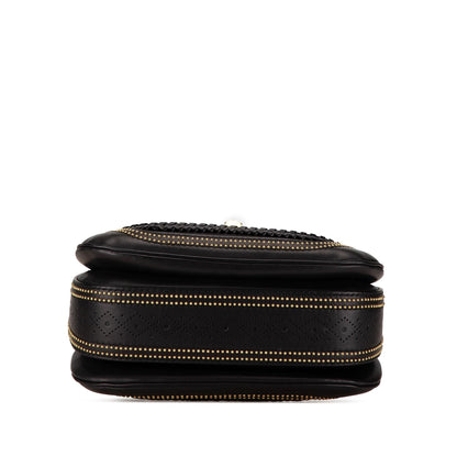 Gucci Medium Studded New Bamboo Tassel Satchel (SHG-QZ6Rq6)