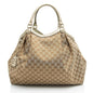 Gucci Metallic GG Canvas Sukey Large Tote