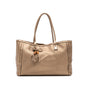 Gucci Metallic Grained Leather Bella Tote
