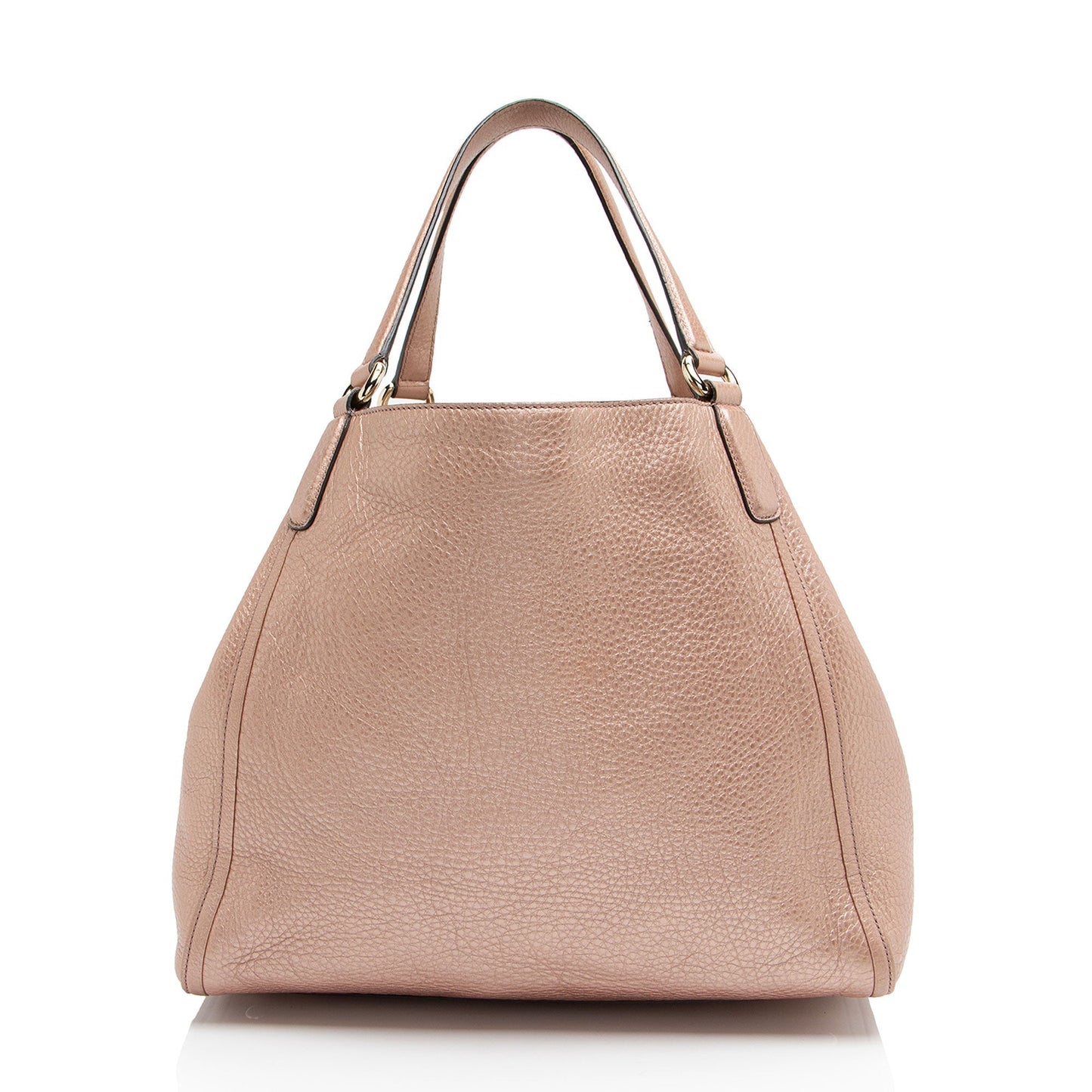 Gucci Metallic Leather Soho Medium Tote
