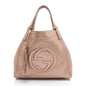 Gucci Metallic Leather Soho Medium Tote
