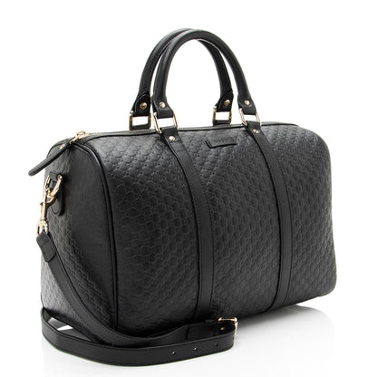 Gucci Microguccissima Leather Medium Boston Bag