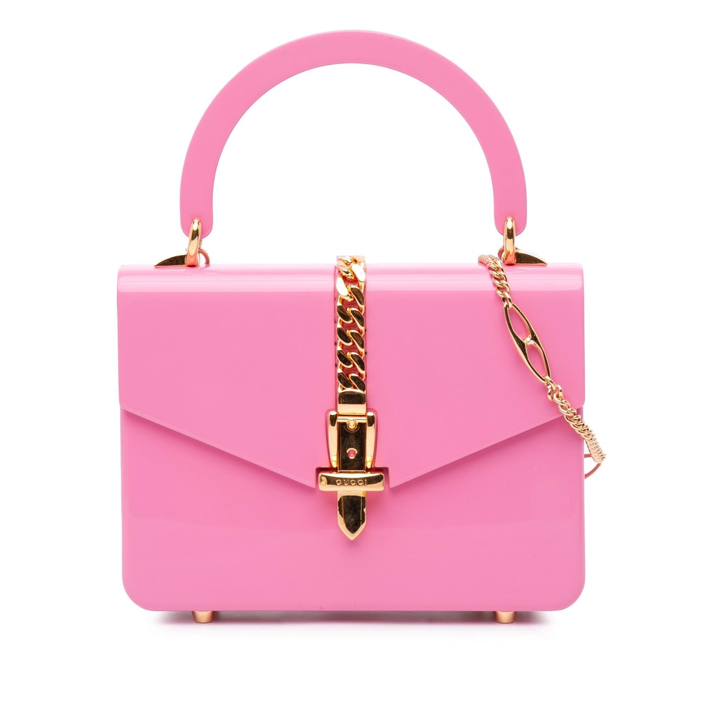 Gucci Mini Acrylic Sylvie 1969 Top Handle Bag