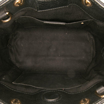 Gucci Mini Calfskin Bamboo Shopper Satchel