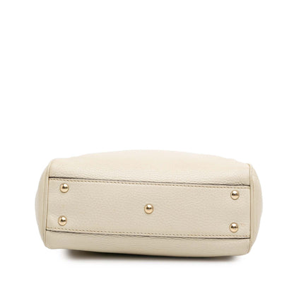 Gucci Mini Calfskin Bamboo Shopper Satchel