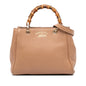 Gucci Mini Calfskin Bamboo Shopper Satchel