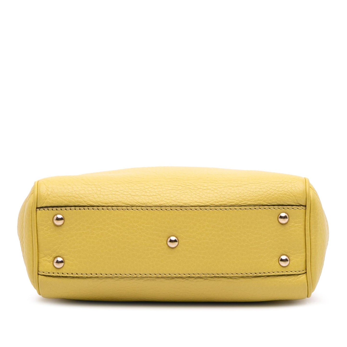 Gucci Mini Calfskin Bamboo Shopper Satchel