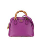 Gucci Mini Dollar Calfskin Bamboo Diana Dome Satchel