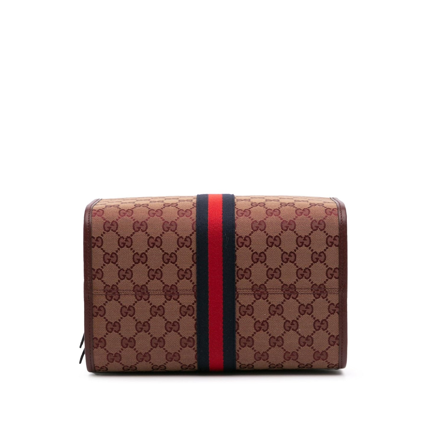 Gucci Mini GG Canvas Ophidia Web Duffle Bag