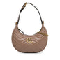 Gucci Mini GG Marmont Half Moon Bag (SHG-IhG8D5)