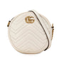 Gucci Mini GG Marmont Leather Matelasse Round Crossbody