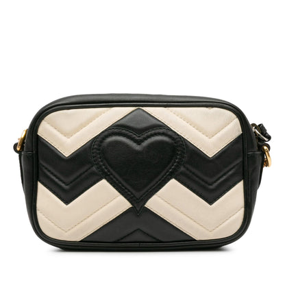 Gucci Mini GG Marmont Matelasse Crossbody Bag (SHG-MNuK5d)