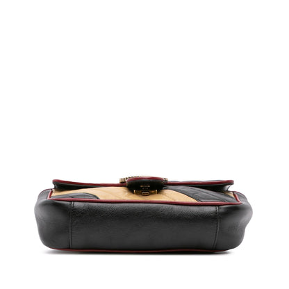 Gucci Mini GG Marmont Matelasse Leather Torchon Flap Crossbody