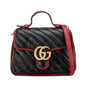 Gucci Mini GG Marmont Torchon Top Handle Bag