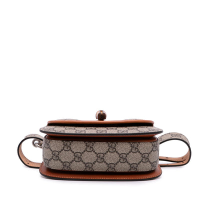 Gucci Mini GG Supreme Web Bamboo 1947 Belt Bag