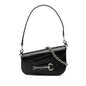 Gucci Mini Leather Asymmetric Horsebit 1955 Satchel