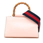 Gucci Mini Leather Bamboo Nymphaea