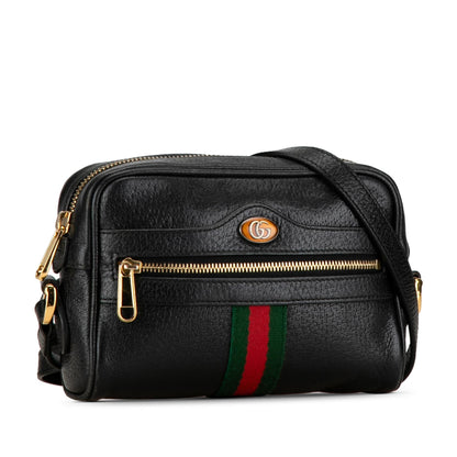 Gucci Mini Leather Ophidia Crossbody Bag (SHG-WLfYxn)