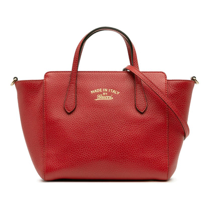 Gucci Mini Leather Swing Satchel
