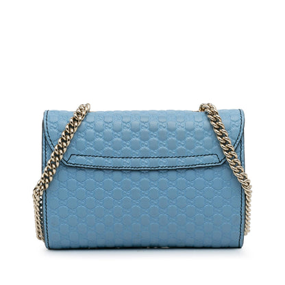 Gucci Mini Microguccissima Emily Crossbody Bag (SHG-d63GRv)