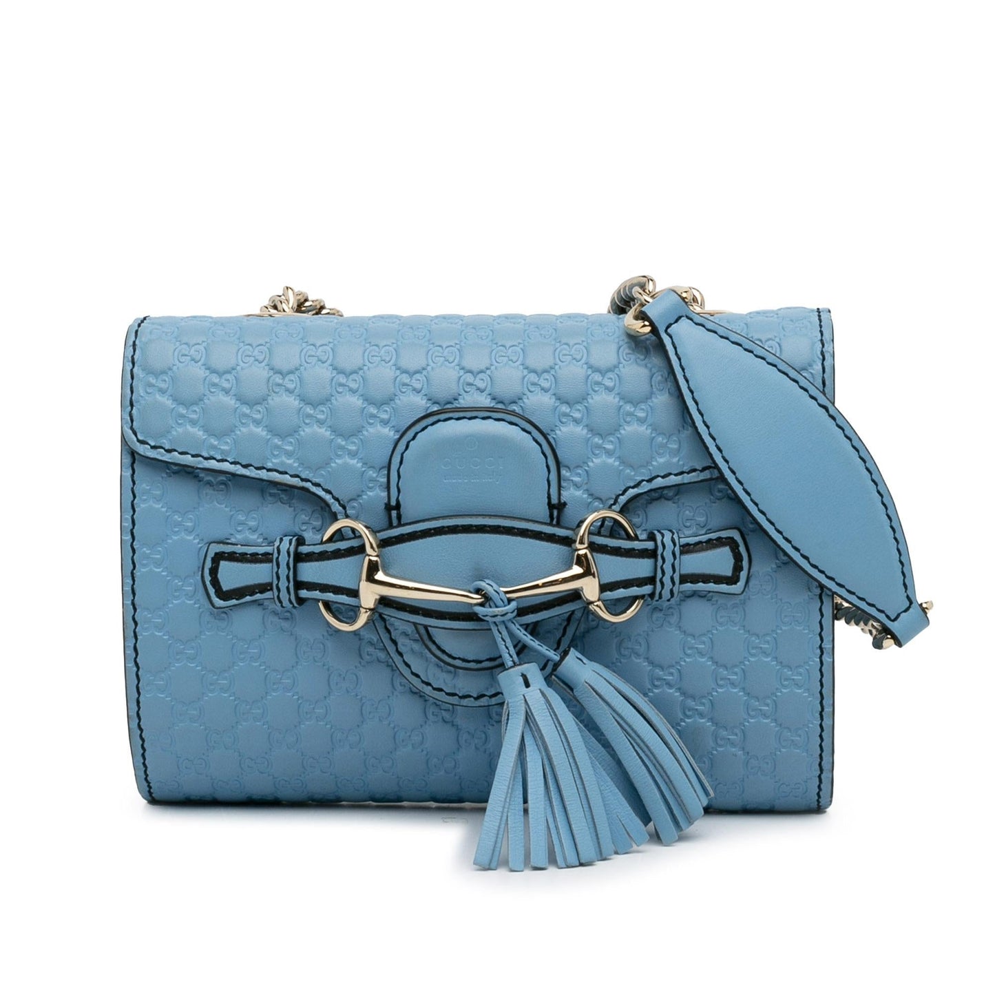 Gucci Mini Microguccissima Emily Crossbody Bag (SHG-d63GRv)