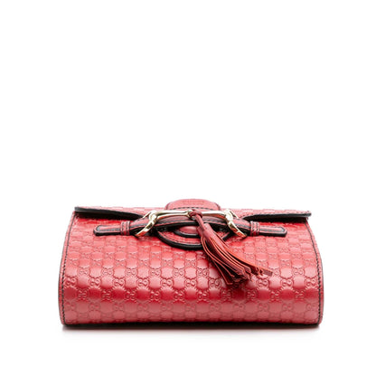 Gucci Mini Microguccissima Emily Crossbody