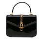 Gucci Mini Patent Sylvie 1969 Top Handle Bag