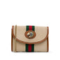 Gucci Mini Rajah Web Chain Canvas Crossbody Bag
