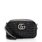 Gucci Mixed Matelasse Leather GG Marmont Aria Small Shoulder Bag (SHF-9Mi1xp)