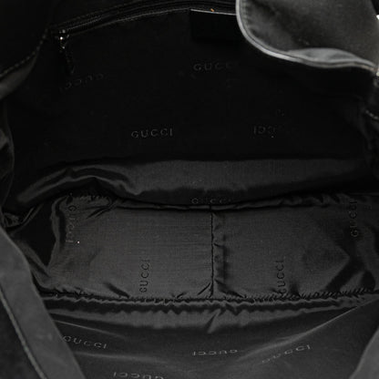 Gucci Nylon Bamboo Satchel (SHG-T1iWzs)