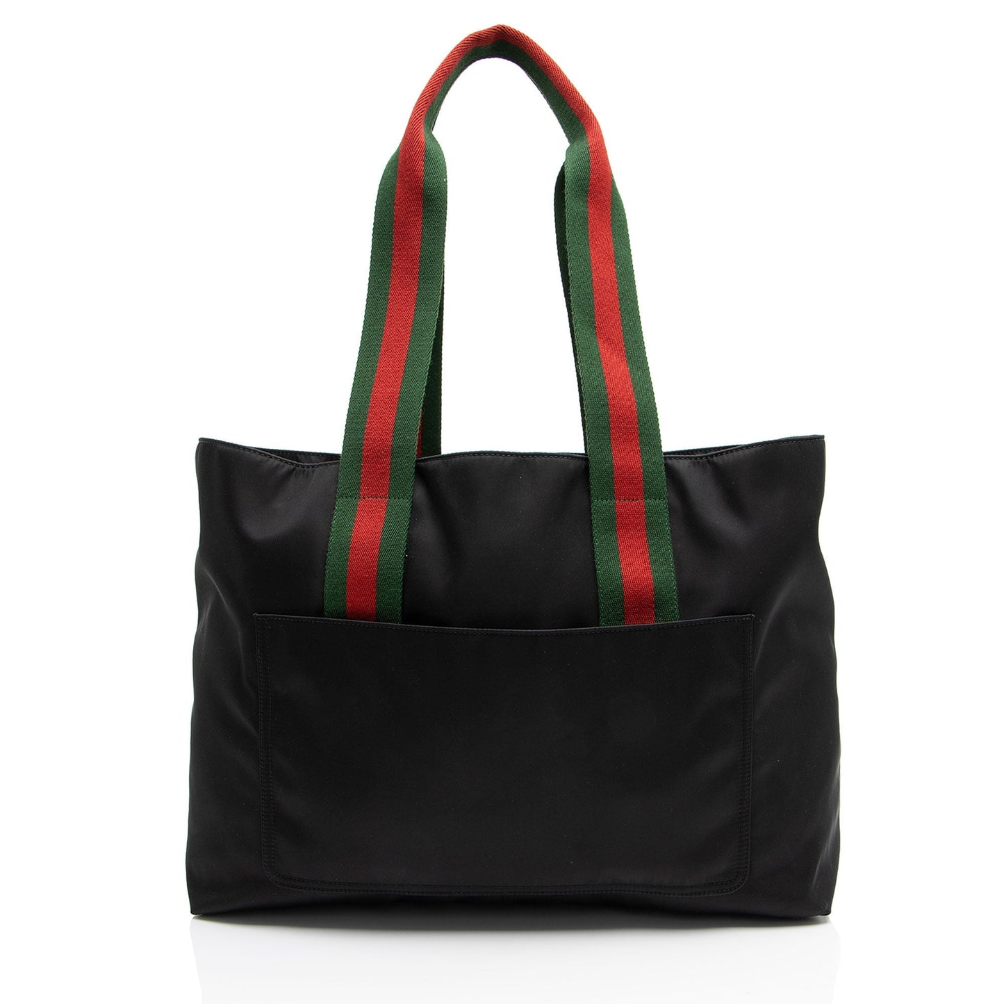 Gucci Nylon Embossed Web Large Tote