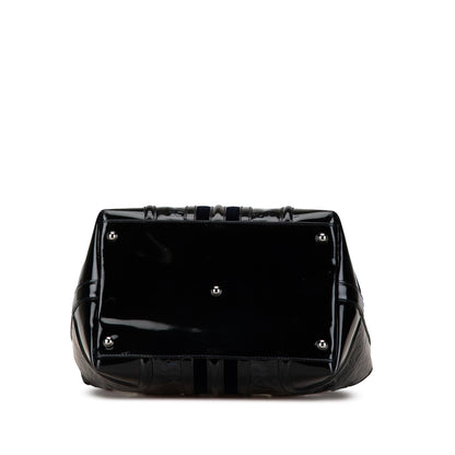 Gucci Patent Horsebit Treasure Handbag (SHG-RRhddh)