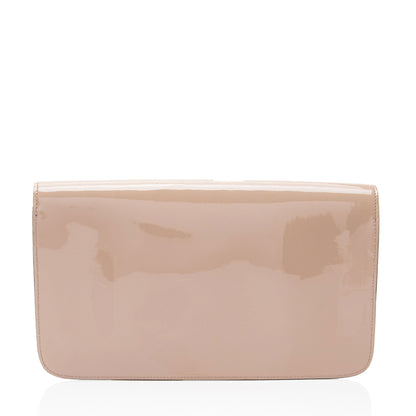 Gucci Patent Leather Bright Bit Clutch