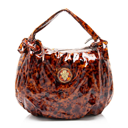 Gucci Patent Leather Hysteria Hobo