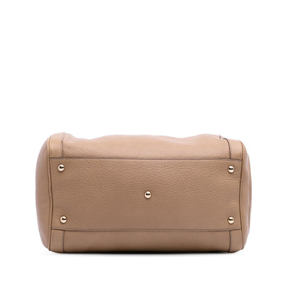 Gucci Pebbled Calfskin Soho Cellarius Boston