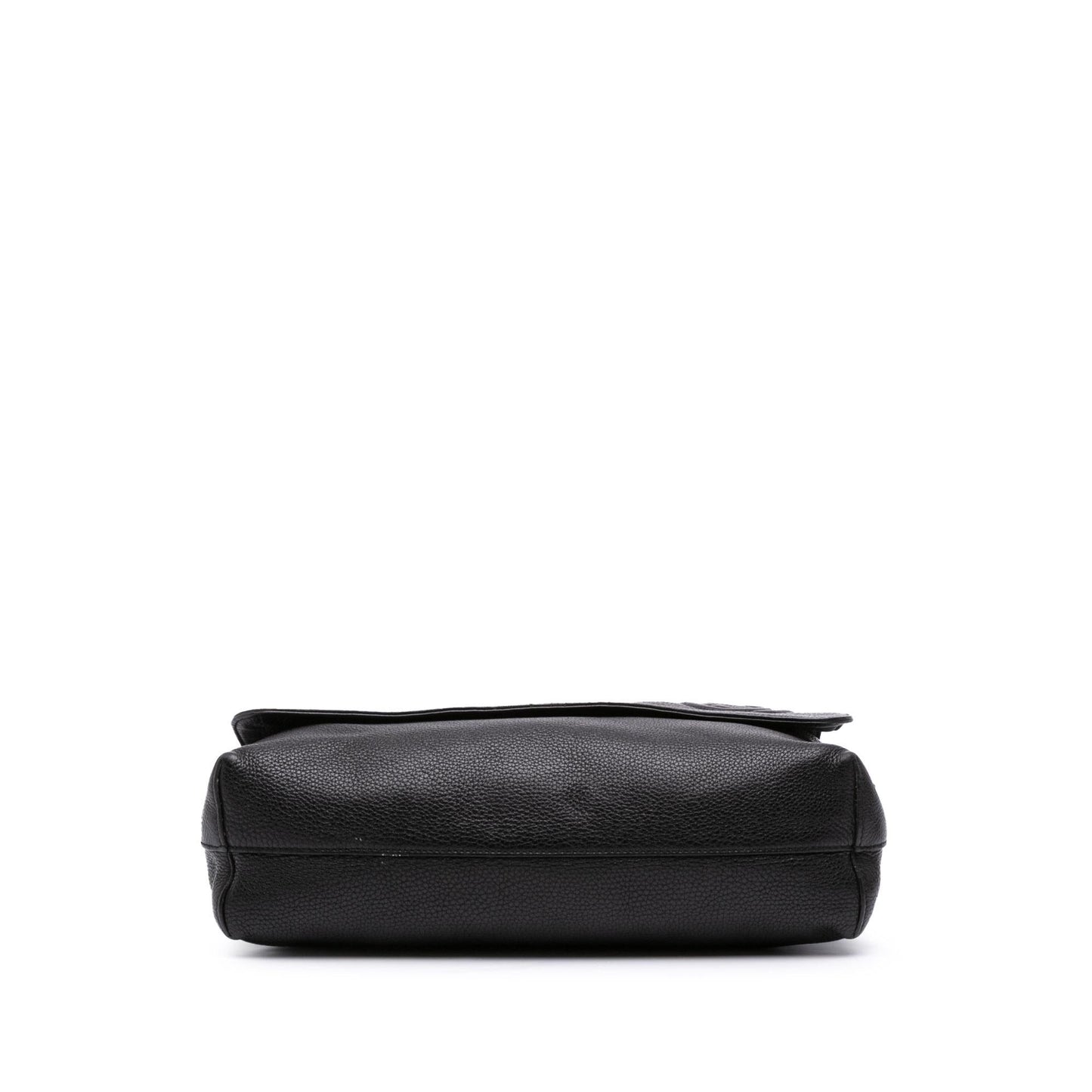 Gucci Pebbled Calfskin Soho Messenger Bag