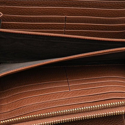 Gucci Pebbled Calfskin Soho Travel Document Case