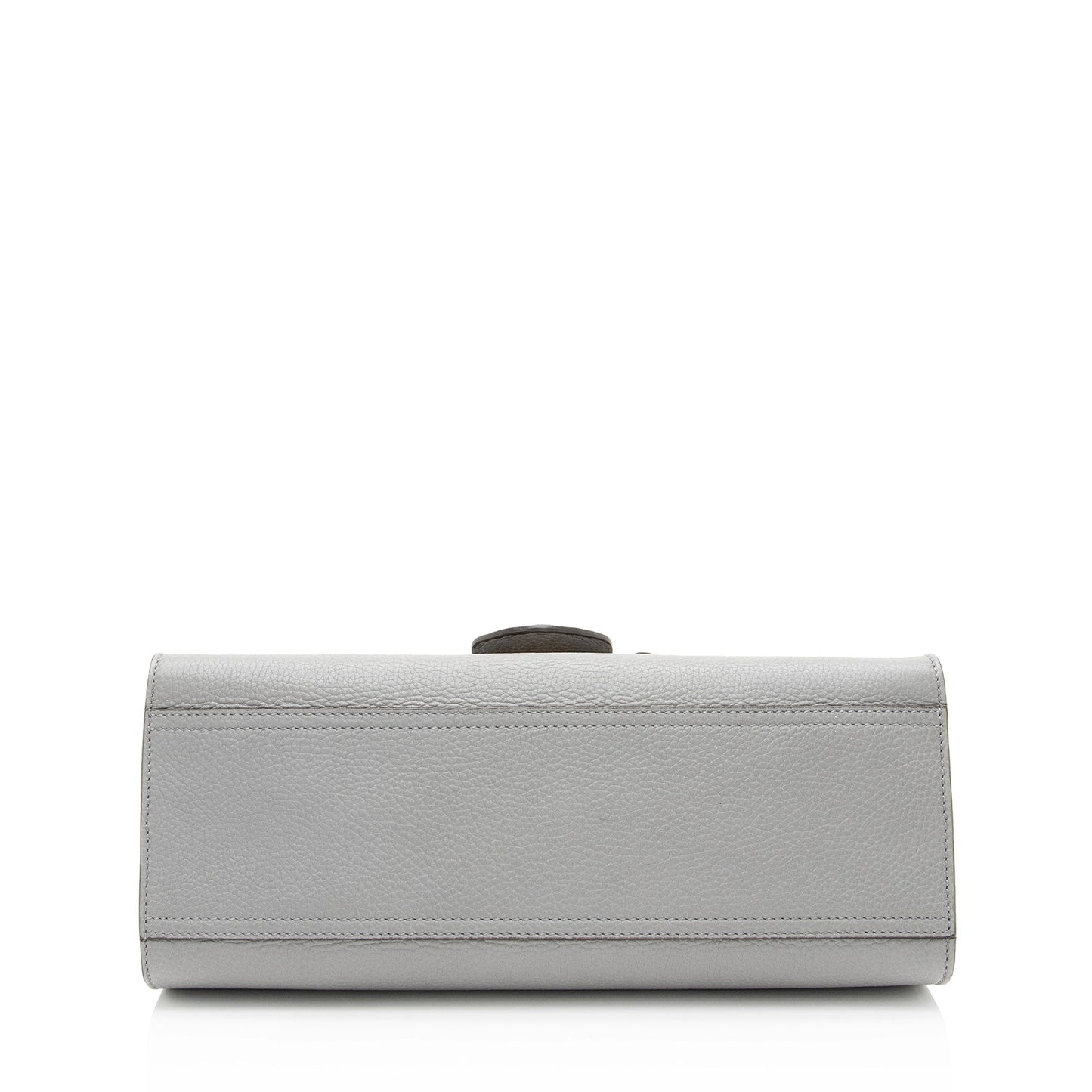 Gucci Pebbled Leather GG Marmont Top Handle